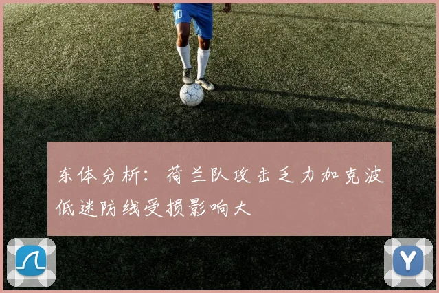 东体分析：荷兰队攻击乏力加克波低迷防线受损影响大